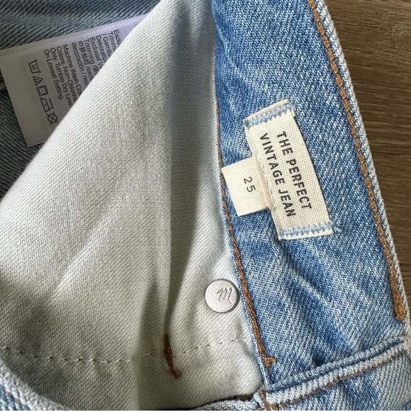 🔥New Madewell The Perfect Vintage Jeans Sz 25 - Picture 11 of 13